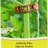 Aufbinde-Clips