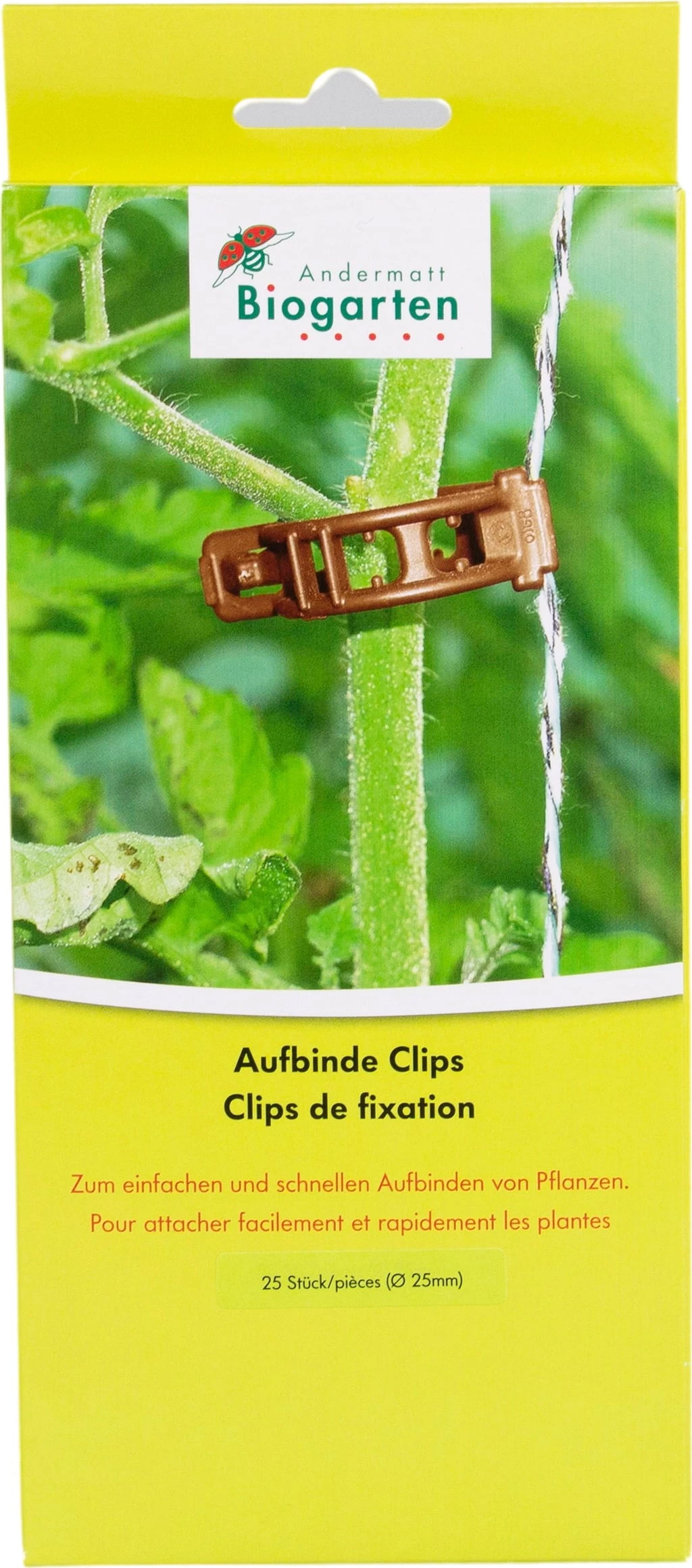 Aufbinde-Clips