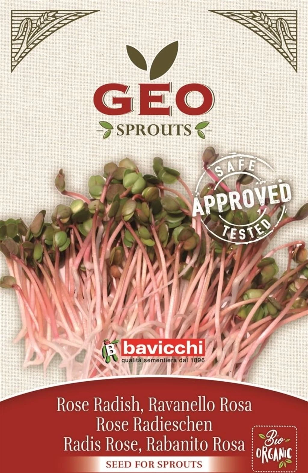 Bio Keimsprossen "China Rose", 20 G