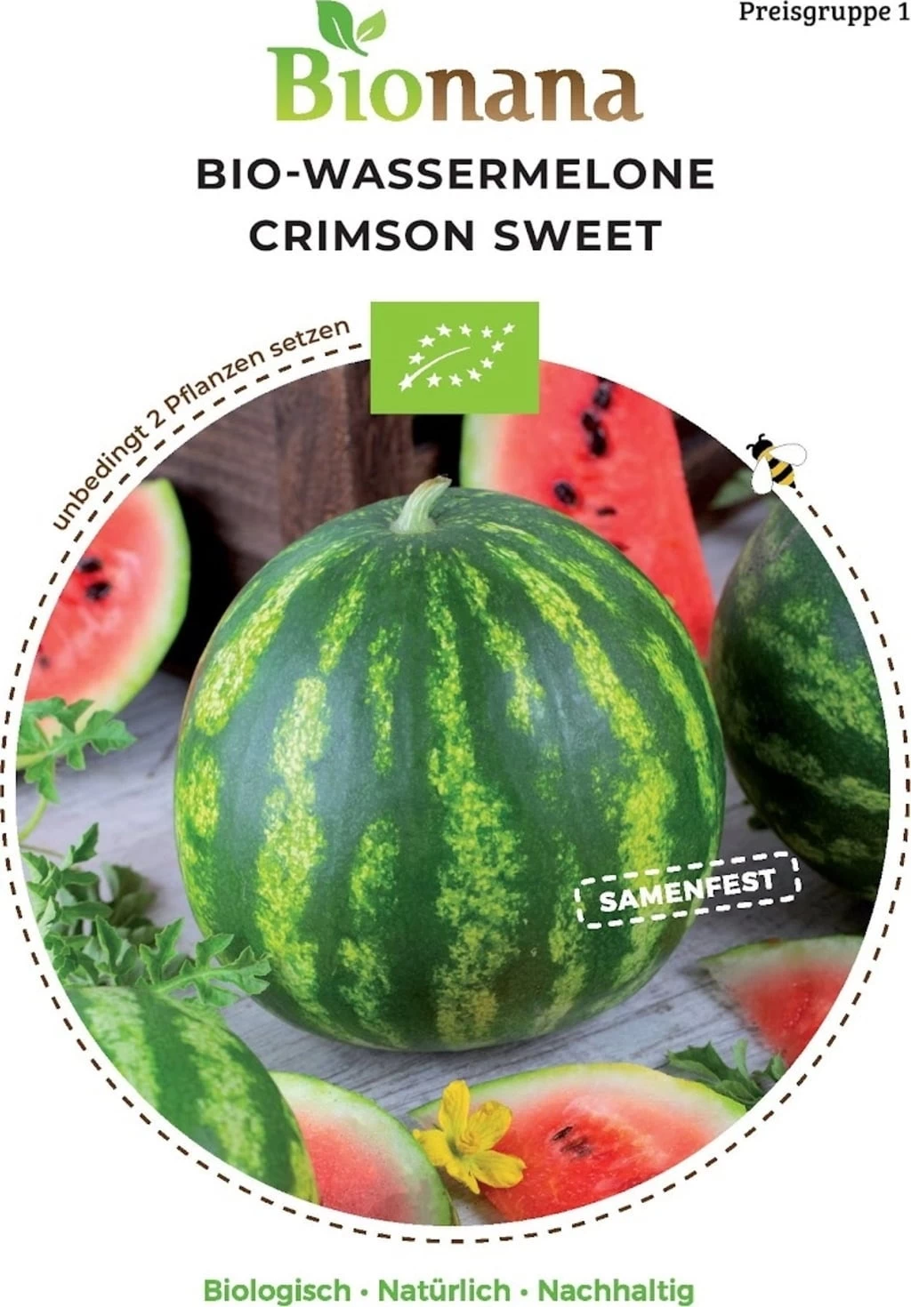 Bio Wassermelone Crimson Sweet â Bild 2
