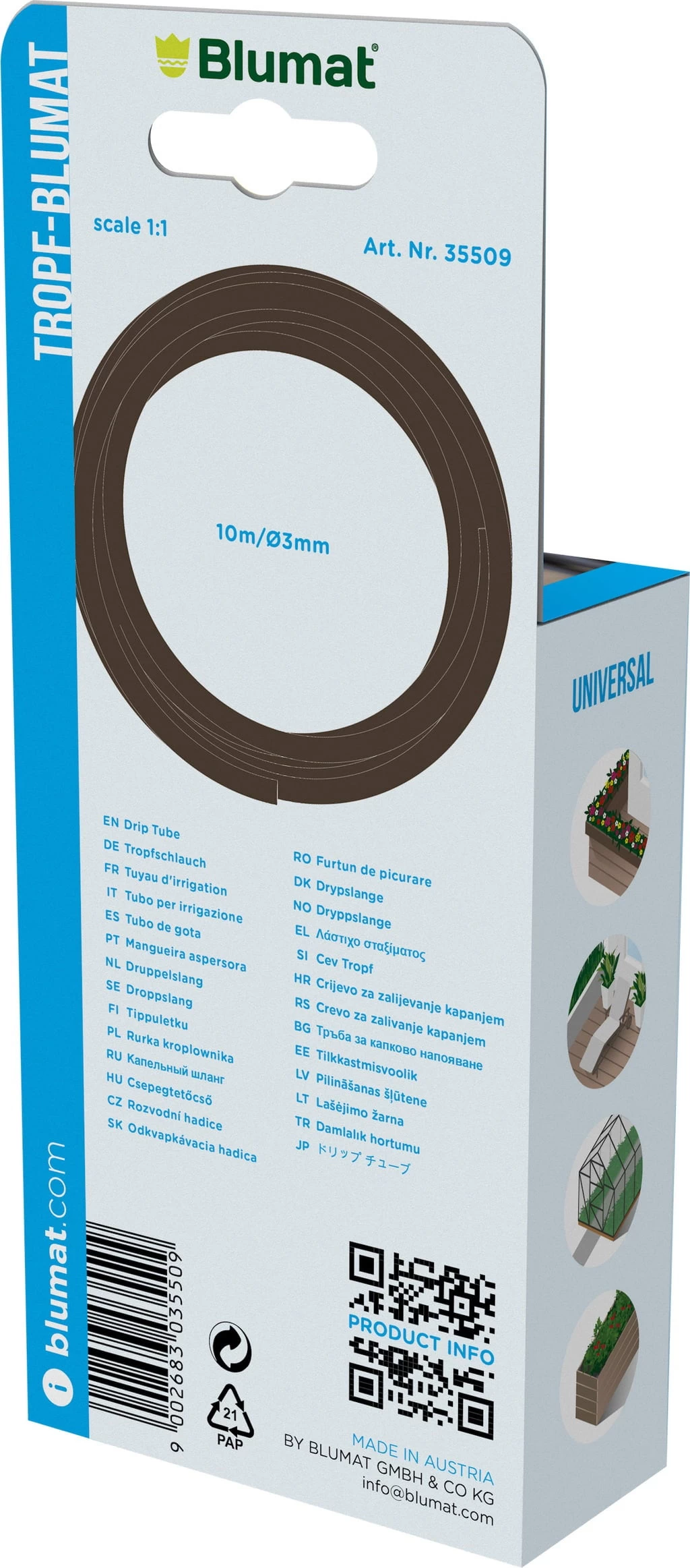 Tropf-Schlauch, 10 M – Bild 2