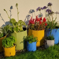 Pflanztasche Aus Geotextil ∅ 20 Cm, Grün