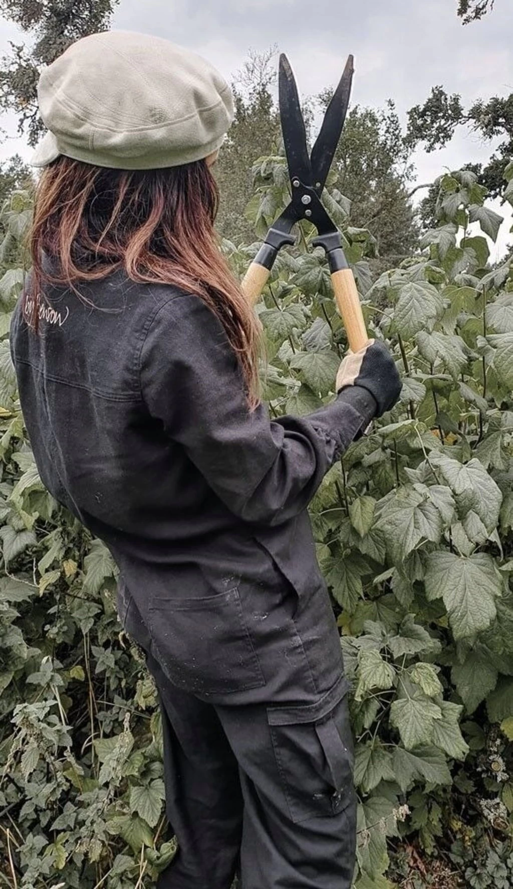 Gartenanzug / Overall - Schwarz, XXL – Bild 5