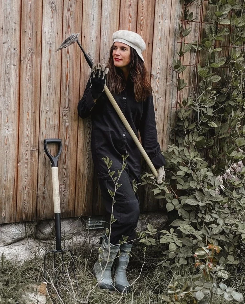 Gartenanzug / Overall - Schwarz, XXL – Bild 4