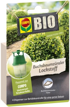 Compo BIO Buchsbaumzünsler Lockstoff, 4 Stück