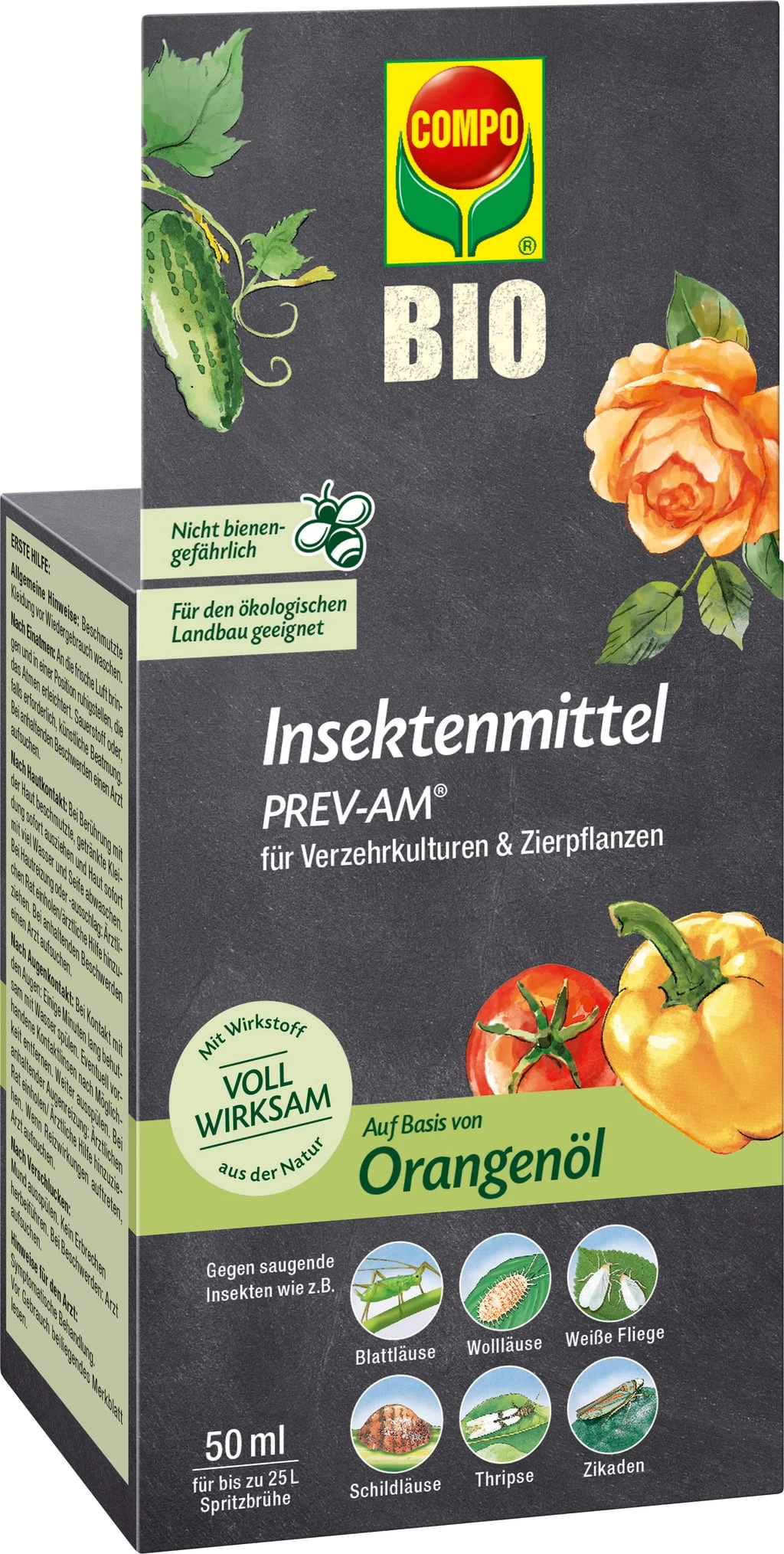 Compo Bio Insektenmittel PREV-AM®, 50 Ml -Reg.Nr. 3882-901
