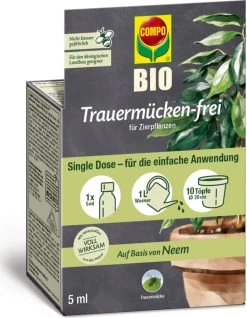 Compo Bio Trauermücken-frei Für Zierpflanzen - Single Dose, 5 Ml - Reg-Nr.: 2699-903