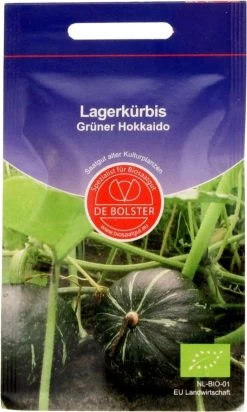 Speisekürbis "Grüner Hokkaido", 3 G