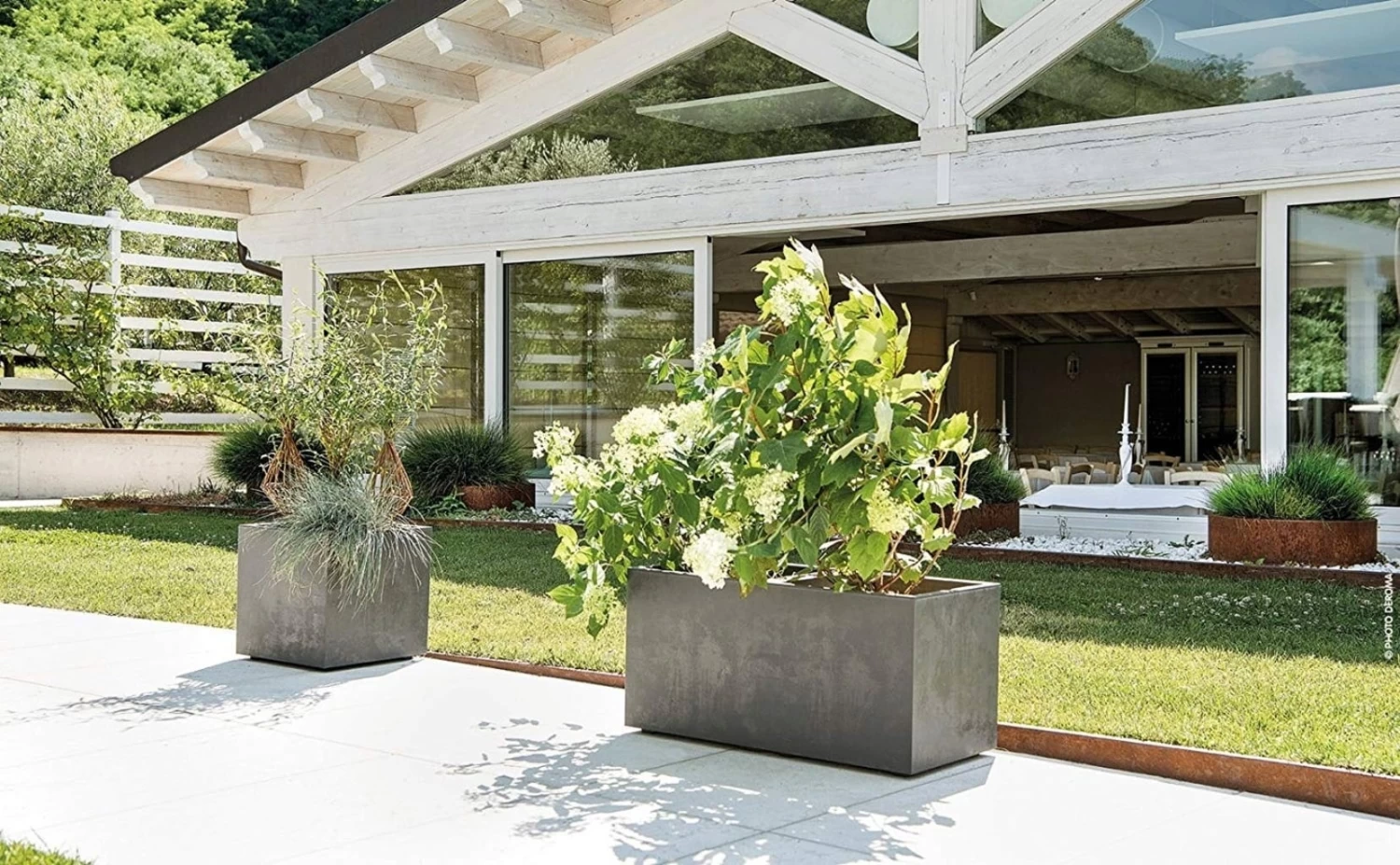 Pflanztopf "Quadro Millenium" Mit Wasserreservoir - Anthrazit, 39 Cm â Bild 7