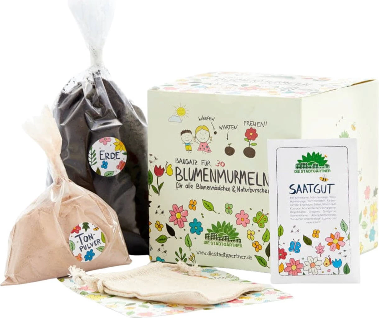 Blumenmurmeln Bausatz – Bild 6