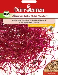 BIO-Keimsprossen Rote Rüben