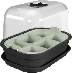 Elho Green Basics Anzucht-Set - Schwarz