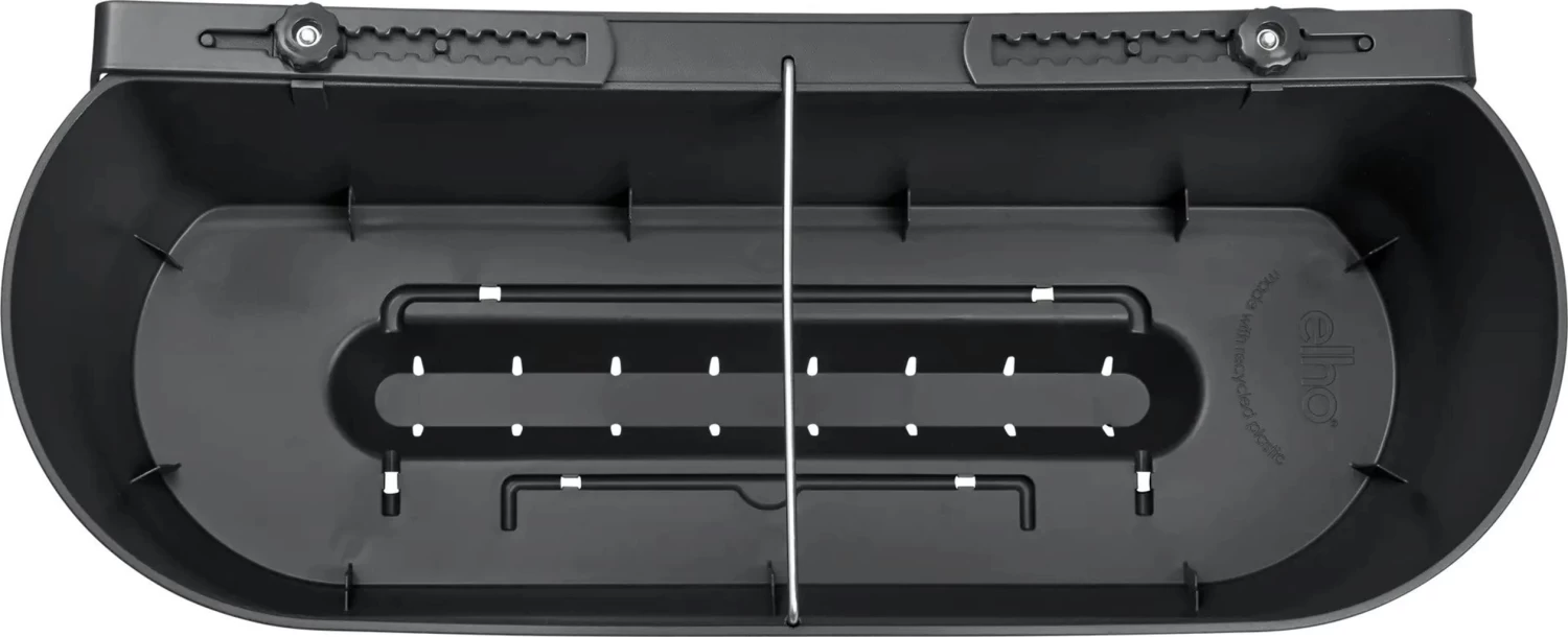 Elho Greenville Easy Balcony 52 Cm, Living Schwarz – Bild 7