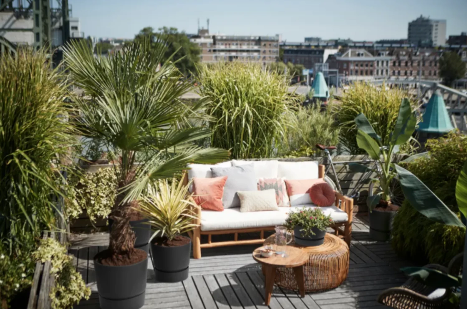 Elho Greenville Topf Rund 25 Cm, Lebhaft Schwarz – Bild 2