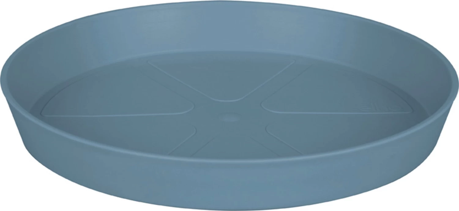 Elho Loft Urban Untersetzer Rund 24, Vintage Blau