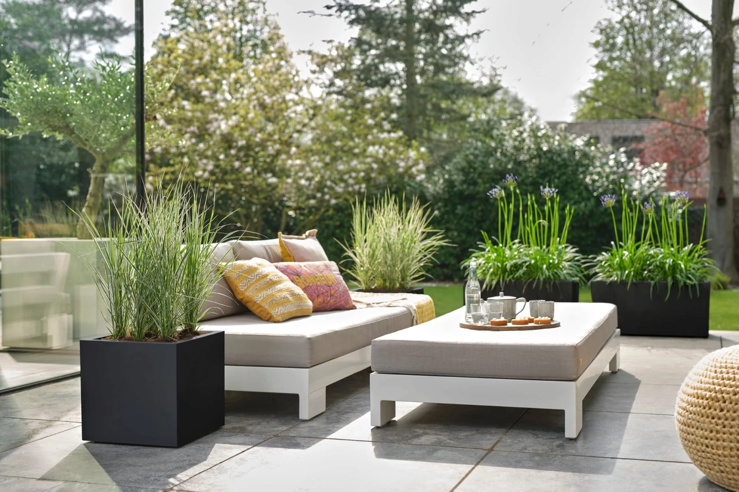 Elho Pflanzkasten Vivo Next Lang - 80 Cm, Living Schwarz – Bild 6