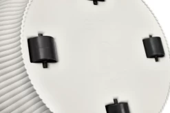 Elho Vibes Fold Rund Mit Rollen 35 Cm, Seidenweiß