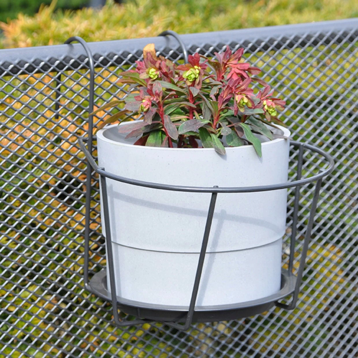 ESSCHERT DESIGN Balkonblumentopfhänger, L – Bild 2