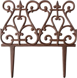 ESSCHERT DESIGN Beetzaun 27x27cm