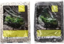 ESSCHERT DESIGN Drainagesteine FĂŒr Terrarien, GrauweiĂ