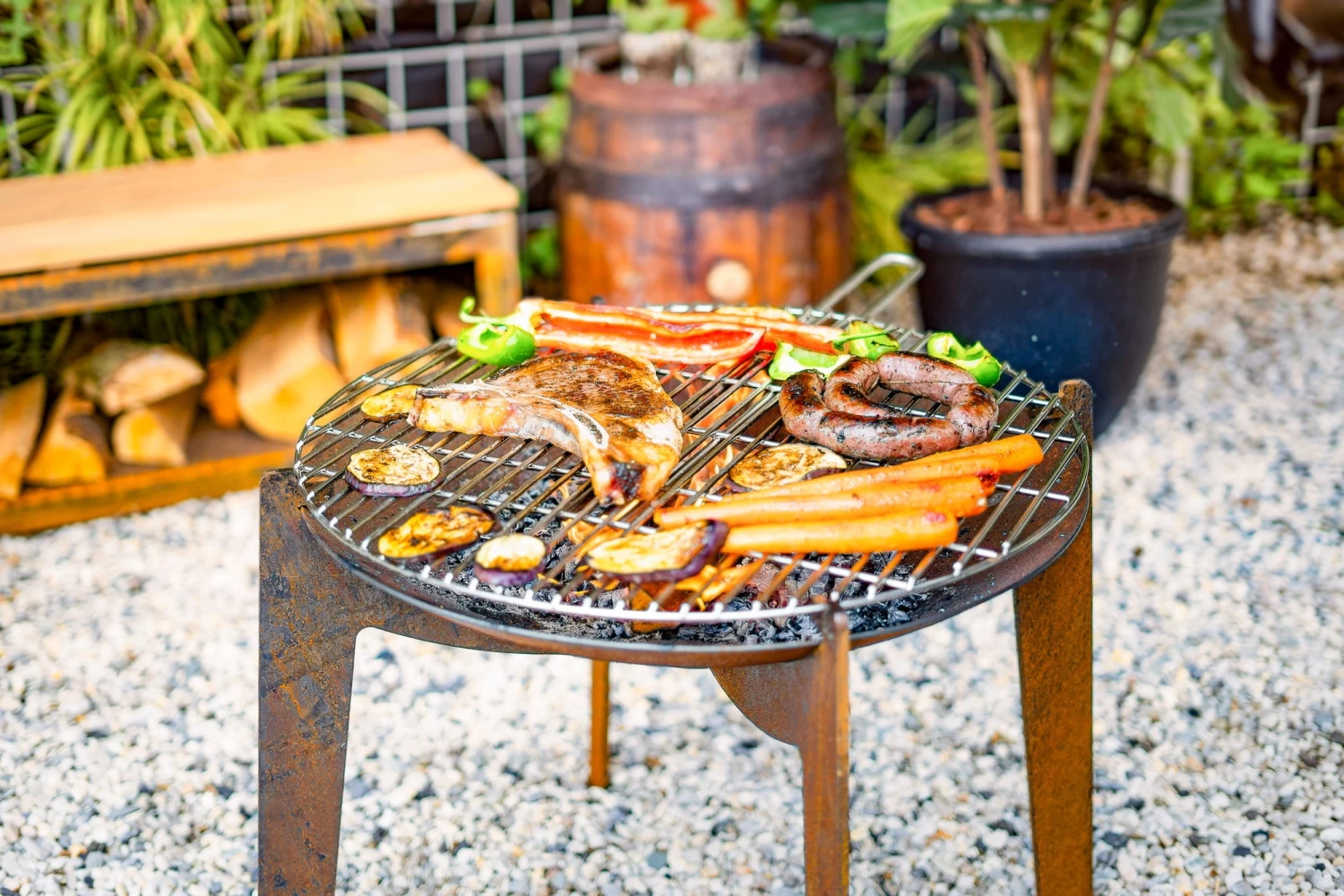 Feuerschale Cosa Inkl. Grillplatte – Bild 2