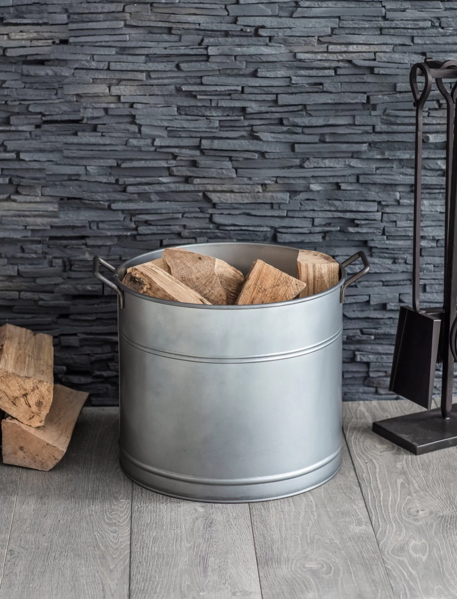 2er Set Verzinkte Pflanzkübel – Bild 2