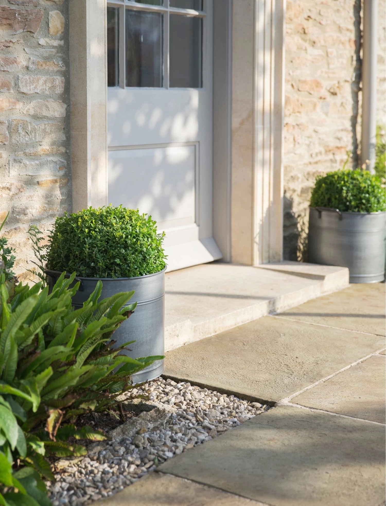 2er Set Verzinkte Pflanzkübel – Bild 6