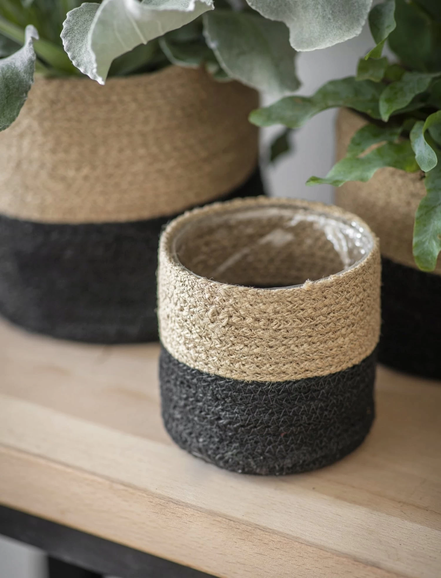 3er Set Jute Töpfe – Bild 4