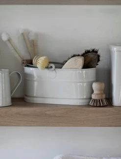 Aufbewahrungs Box Mit Holzgriff