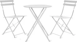 Bistro Set "Rive Droite" -​ Chalk