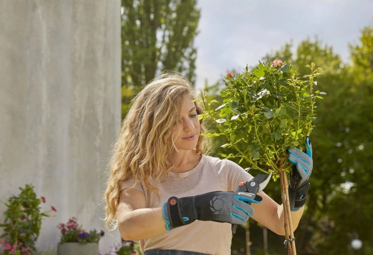 Gardena Rosenhandschuh Größe 8 / M – Bild 3