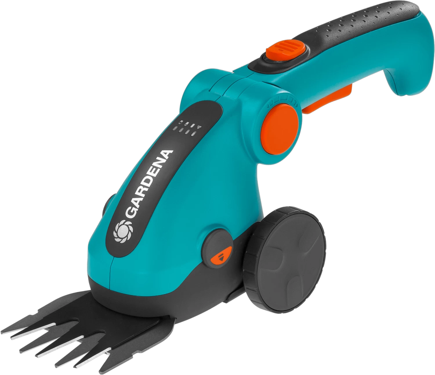 Gardena Set Akku-Grasschere ComfortCut Li + Stiel + Räder – Bild 3