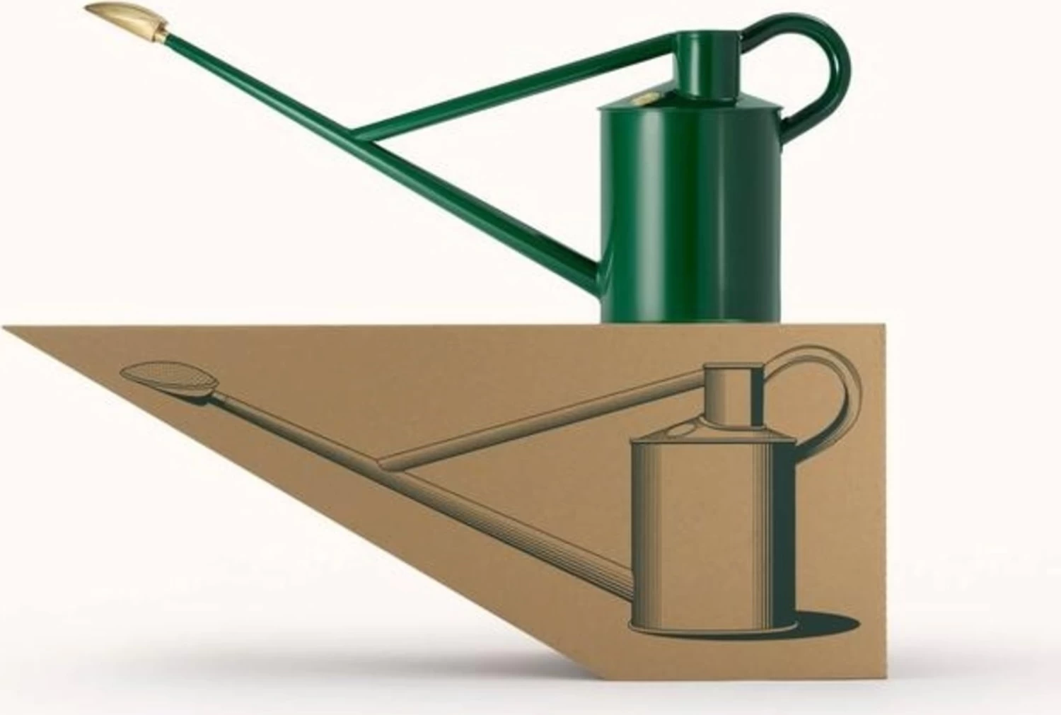 Metall Gießkanne "Original" -8,8 Liter, Grün – Bild 2