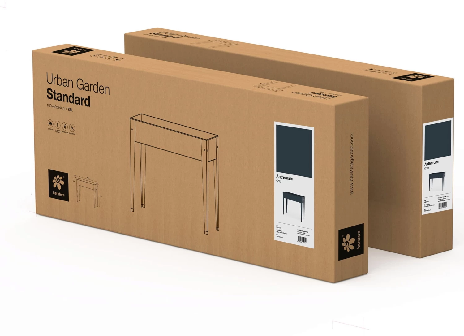 Hochbeet "Urban Garden" , Anthrazit â Bild 10