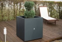 Pflanzkasten Cube 70x70x70, Anthrazit