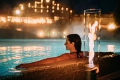 SPIN 120 Tischfeuer, Schwarz