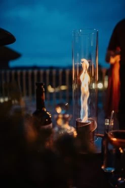 SPIN 90 Tischfeuer, Schwarz