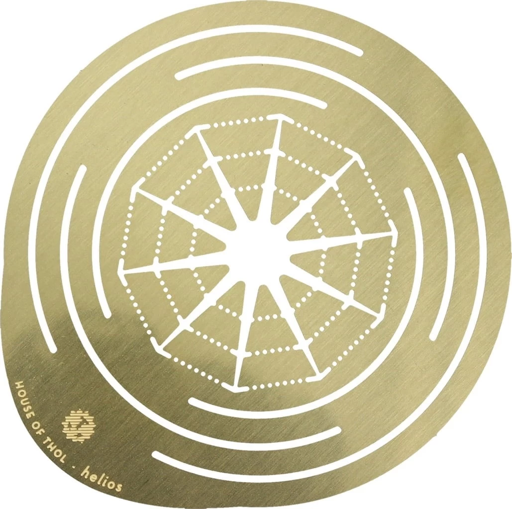 "Helios" Wachstumsscheibe Aus Messing