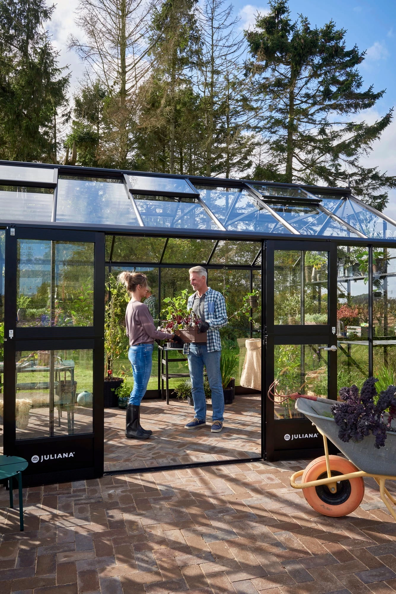 Juliana Doppeltür Für Gewächshaus Jubii 60