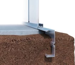 Alu-Fundamentrahmen "Rhodo", Typ III