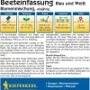 Beeteinfassungsmischung Blau/Weiß - Saatbänder