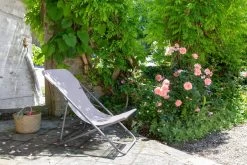 Lafuma MAXI TRANSAT Liegestuhl "Natura", Ohne Polster, Tilleul (light Green)