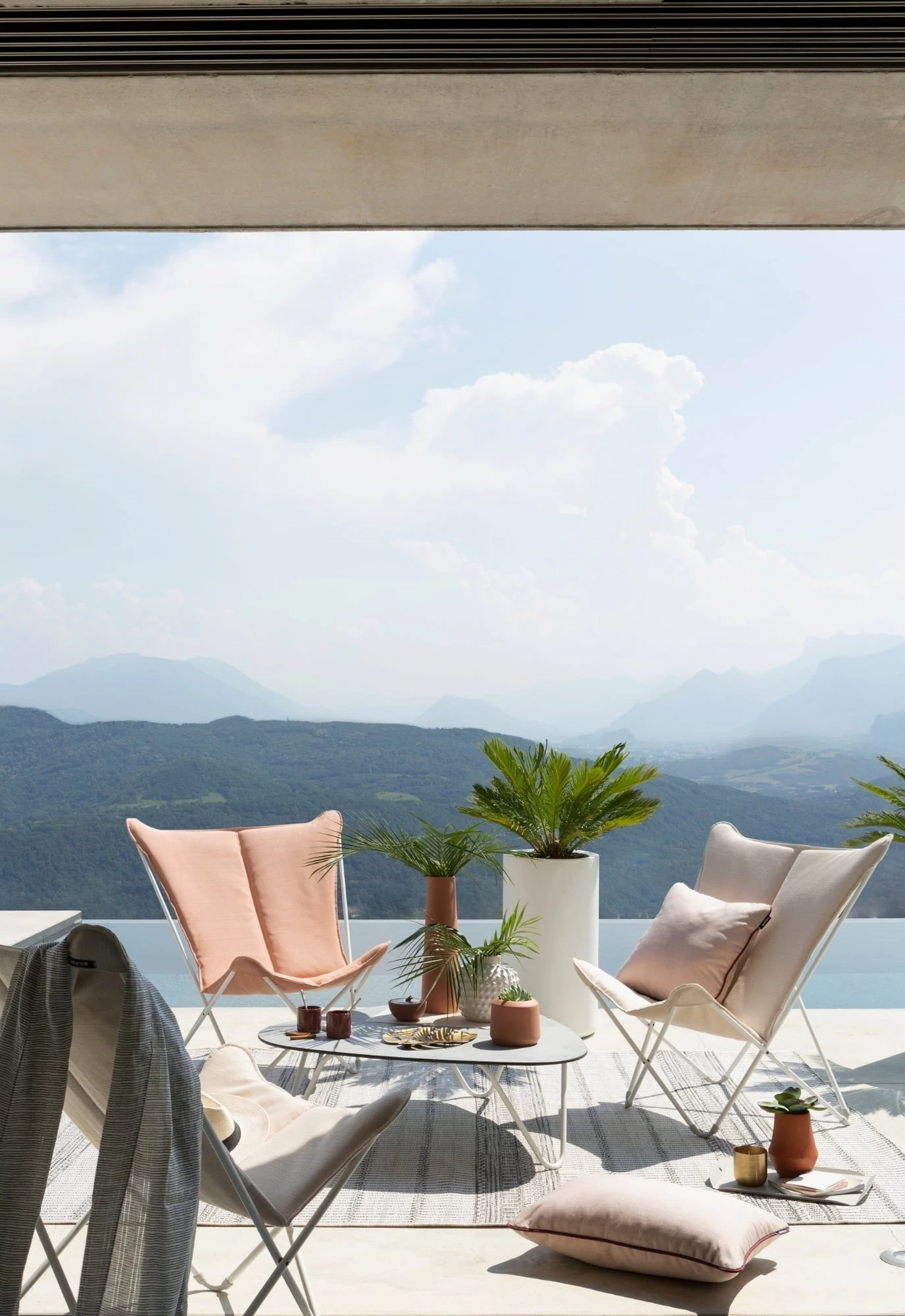 Lafuma SPHINX Lounge Chair, Kaolin, Argile (beige) – Bild 4