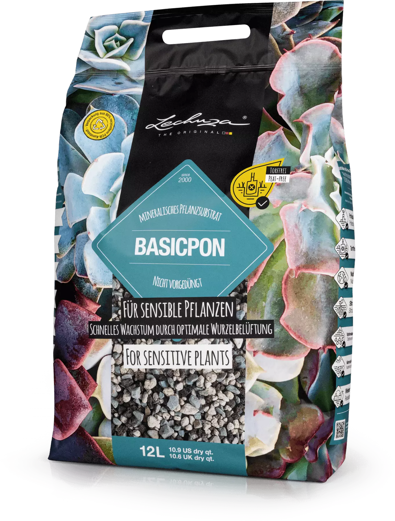 LECHUZA Substrat Basic-PON, 12 Liter – Bild 4