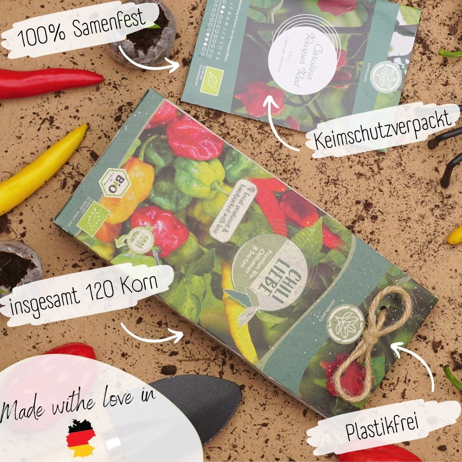 Bio Chili Samen Set – Bild 3