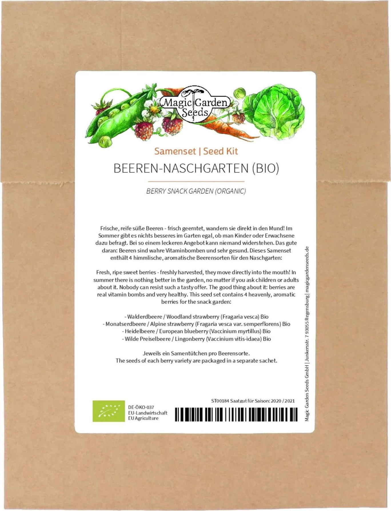 Bio Beeren-Naschgarten , Samenset – Bild 4