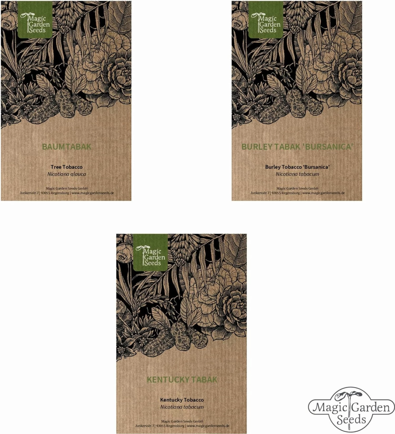 Tabak Vielfalt - Samenset – Bild 3