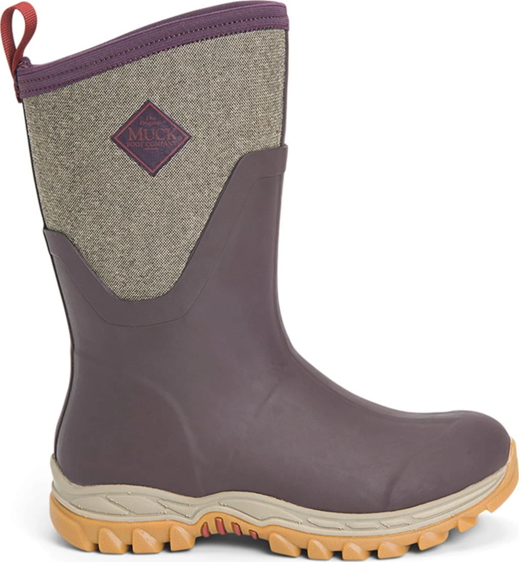 Muck Boots Arctic Sport II Mid Für Damen - Altrosa/grau-meliert, 36 (1 Paar) – Bild 3