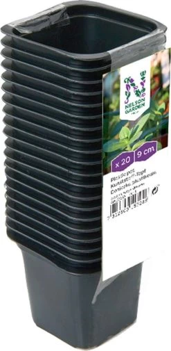 Anzuchttopf Kunststoff 9 Cm, 20 Stück