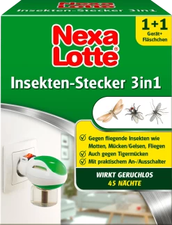 Insektenschutz 3 In 1, 1 Stecker + 35 Ml